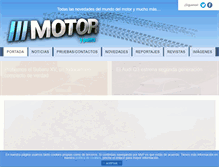 Tablet Screenshot of motorypunto.com